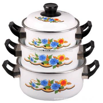 3pcs(16/18/20) sets enamel cookware cassrole pot
3pcs(16/18/20) sets enamel cookware cassrole pot 